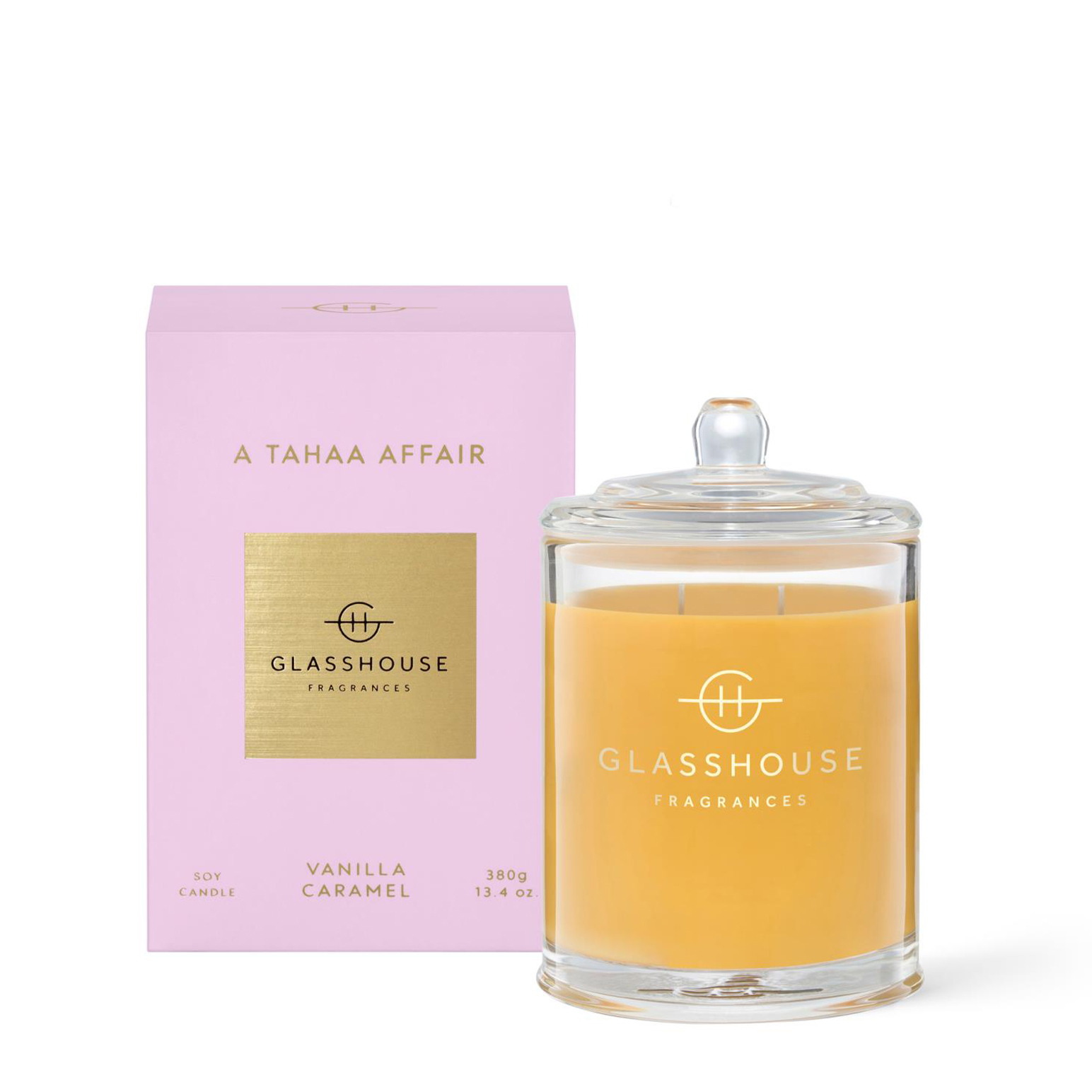 Glasshouse Fragrances Tahaa Affair Soy Candle 380g